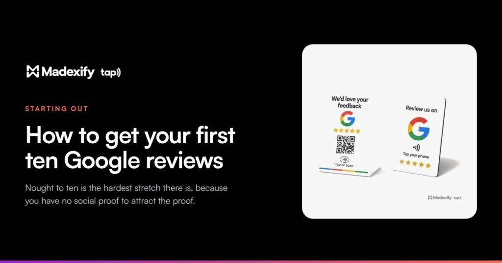 How to get your first ten Google reviews