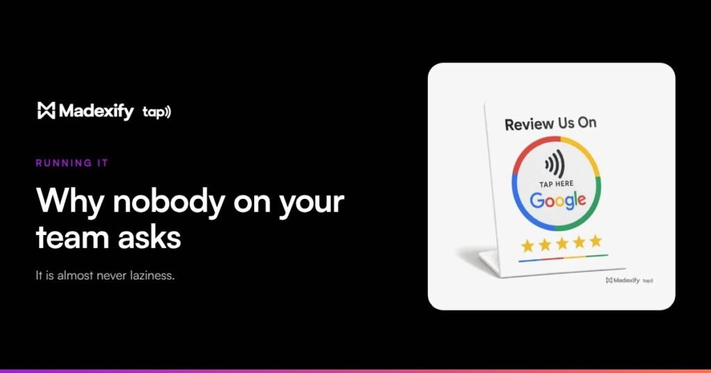 The real reason nobody on your team asks for reviews