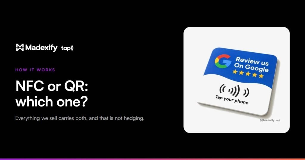 NFC or QR: which one your customers actually use