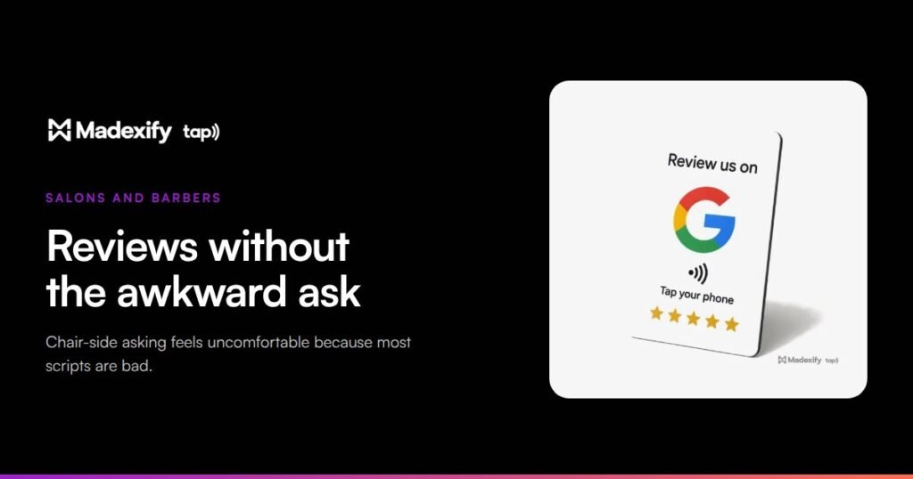 How barbers and salons get Google reviews without the awkward ask